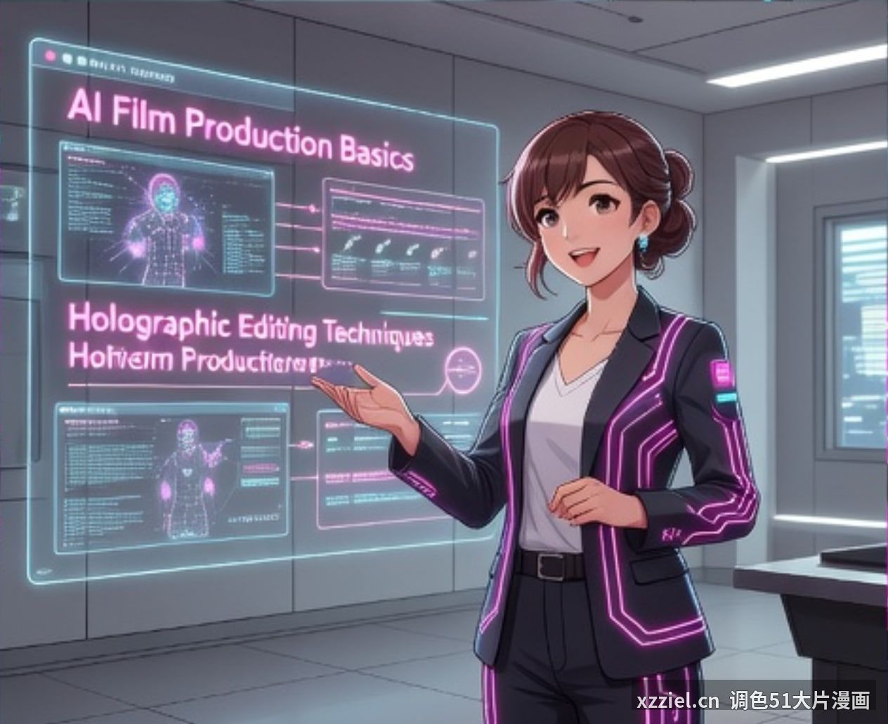 【AI漫画教程】Stable Diffusion 二次元漫画 LoRA 训练实战 - 调色51大片漫画