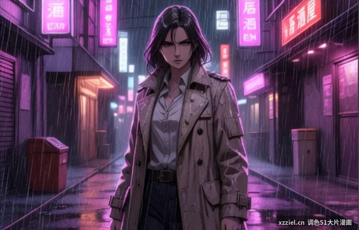 【精选特色漫画】调色51大片漫画原创《荧光夜行》分镜创作演示 - 调色51大片漫画