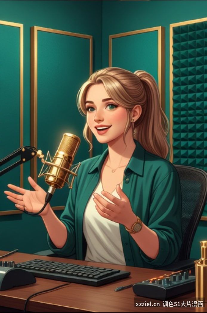 【原创特色3D漫画】《银河信使》立体二次元下拉式漫画教程 - 调色51大片漫画