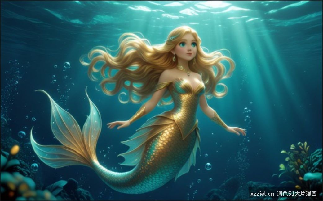 【原创特色3D漫画】立体彩绘《云端之城》Blender 创作演示 - 调色51大片漫画